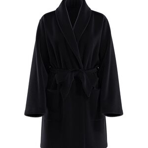 Victoria's Secret Classic Black Robe M/L
